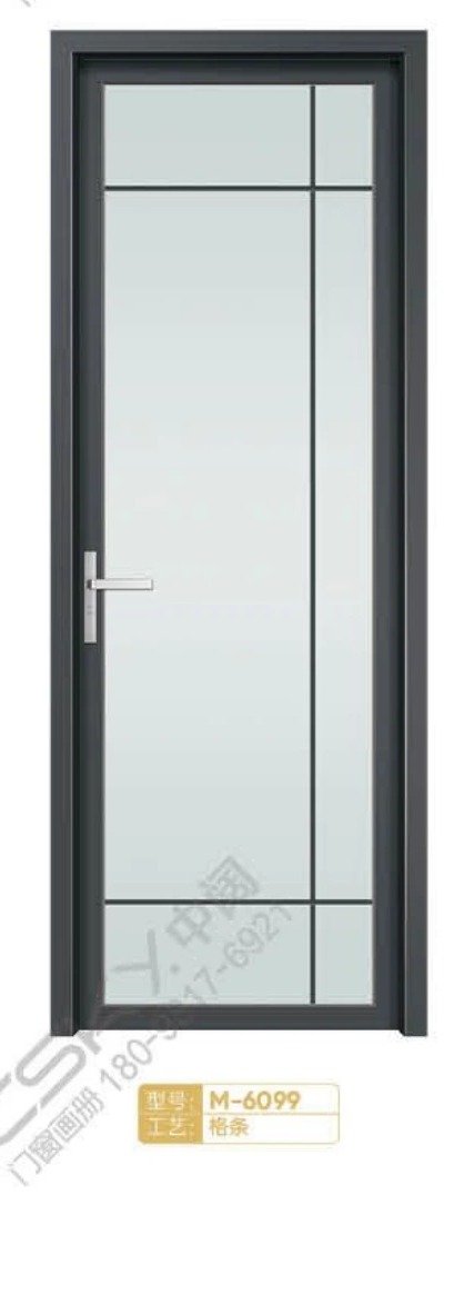 M-6099 格条 · 深灰色